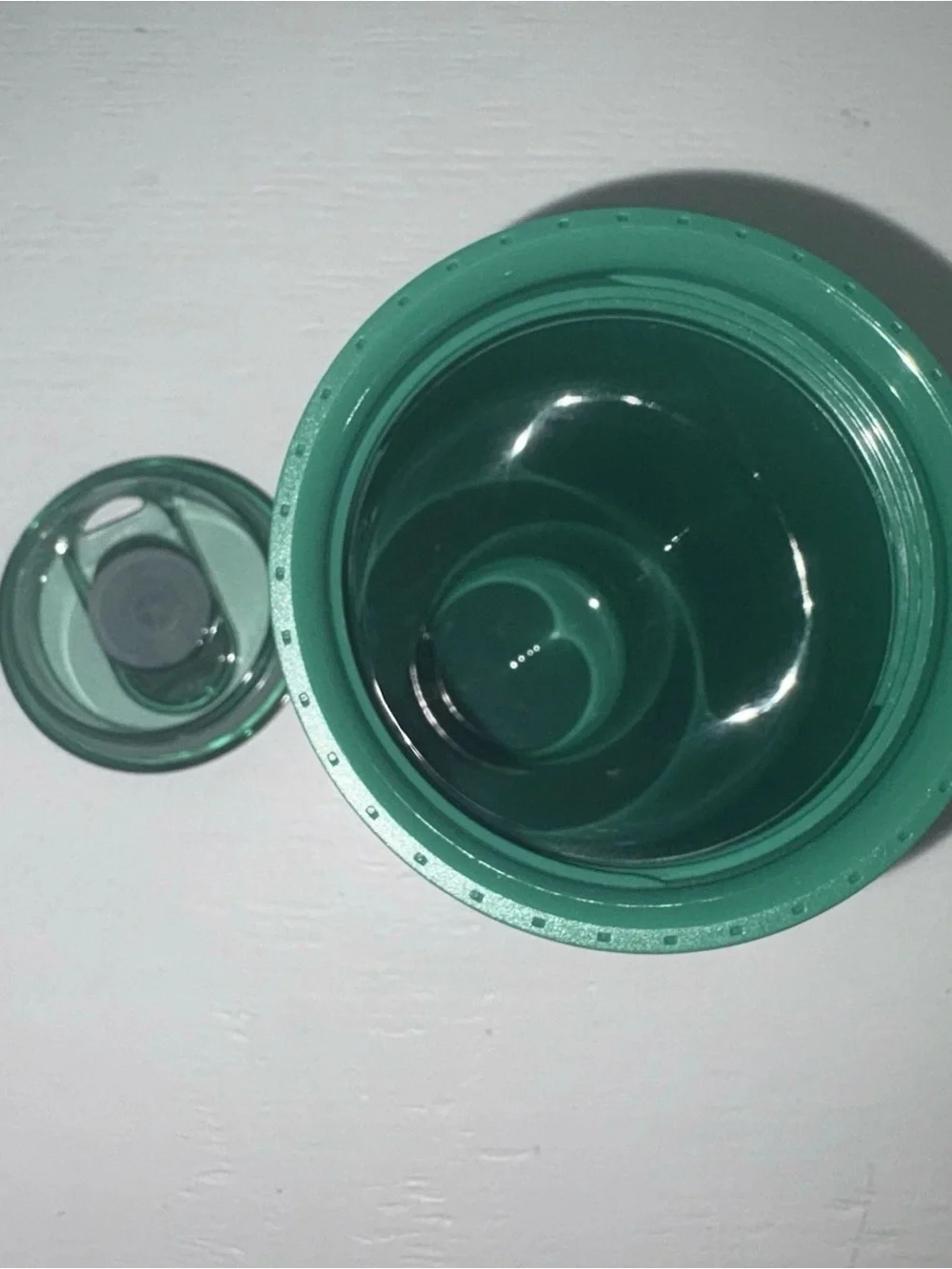 Starbucks Green Insulated Travel Tumbler - 24oz no straw